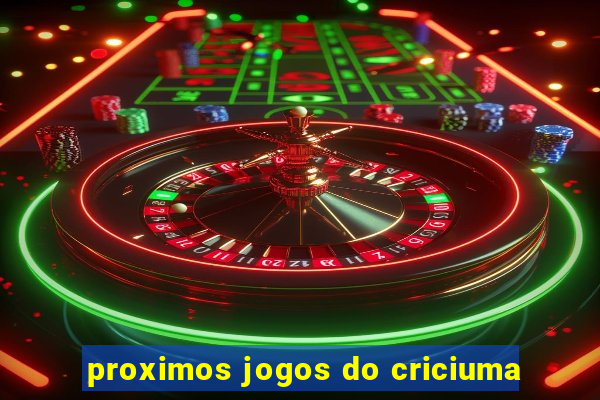 proximos jogos do criciuma